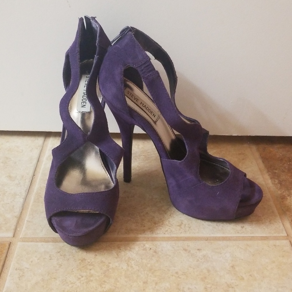 Steve Madden Plum/purple heels